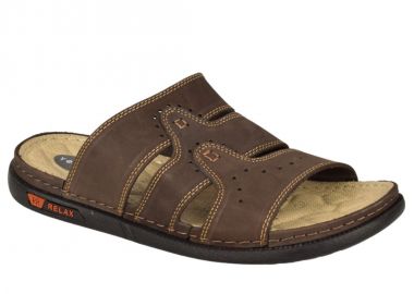 Ανδρικές Ανατομικές Παντόφλες | Υφαντίδης | 321204 | Καφέ - Υφαντίδης - 